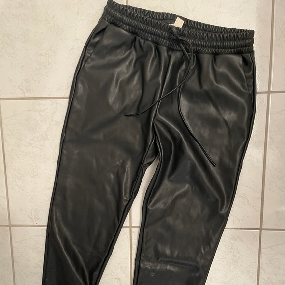 Michael Kors leather joggers - Picture 5 of 6